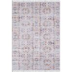 Katowice Krem MadalyonModern Geometrik Etnik Desenli Boho Makinada Yıkanabilir Hafif Hav Toz Vermez Leke Tutmaz Kaymaz Taban Dijital Makine Baskı Halı Oturma Odası Salon Yolluk Koridor Mutfak Halısısı