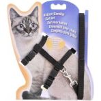 Katzen-Garnitur 120 cm Pratik Ayarlanabilir Yavru ve Yetişkin Kedi Bel ve Göğüs Tasması