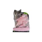 Katzen-Garnitur Uzatmalı Kurdeleli Pembe Kedi Küçük Irk Köpek Göğüs Tasması