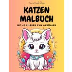 Katzenmalbuch: 40 Bilder zum Ausmalen