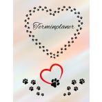 Katzensalon Terminbuch ohne festes Datum Hundesalon Wochenplaner Mobiler Tierfriseur undatierter Terminplaner Katzenfriseur Zeitplaner Hundefriseur ... Organizer Wochenkalender Tiersalon A17A