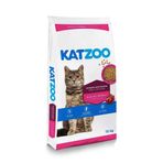 Katzoo Kuzu Etli ve Pirinçli Yetişkin 15 kg Kedi Maması