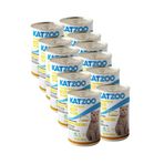 Katzoo Yavru Konserve Kedi Maması 400 gr x 12 | Tavuklu