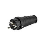 Kauçuk 1x16 A Topraklı Fiş 4001