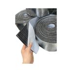 Kauçuk Bant Oto Ses Yalıtımı 6mm Alüminyum Folyolu 20 Cm X 10 Met