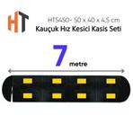 Kauçuk Hız Kesici Kasis Seti -2 Bantlı Eko - 7 Metre
