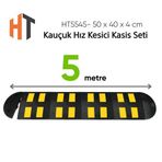 Kauçuk Hız Kesici Kasis Seti 50 x 40 x 4 cm - EKO - 5 Metre