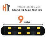 Kauçuk Hız Kesici Kasis Seti 9 Metre - Eko