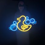 Kauçuk Ördek Neon Duvar Sanatı, Neon Duvar Dekoru, Lastik Ördek Neon Duvar Tabelası, Banyo Dekoru, Doğum Günü Neon Hediyeleri, Bebek Duş Neon Tabela, Ördekler Neon Tabela, LED Duvar Tabelası, Hayvan