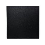 Kauçuk Zemin Kaplama 40x40x2cm 6 Adet TSE Belgeli Siyah