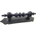 Kaufhier Antika Tarz Dekoratif Pirinç Ağır Kapı Çekme Kolu 280X65 Mm, Oksit