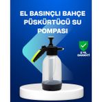 Kaufhier Basınçlı Manuel Köpük Pompası 2l Ayarlanabilir Sprey Başlıklı Temizlik