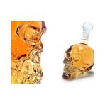 Kaufhier Crystal Head Kuru Kafa Cam Şişe 350 ml