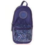 Kaukko Bright Junior Bag Kalem Çantası Taşlı Lacivert K2719