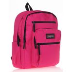 Kaukko Full Pocket Fuşya Okul Çantası