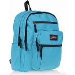 Kaukko Full Pocket Turkuaz Okul Çantası