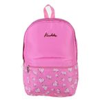 Kaukko K1372 K1377 Pembe Kız Soft Floral Kadın Sırt Çantası