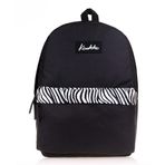 Kaukko K1419 Siyah Zebra Basic Colors Sırt Çantası