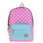 Kaukko K1487 Colorful 3 Color Hearts Sırt Çantası