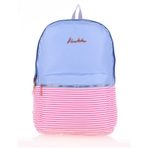 Kaukko K1494 Soft Floral Blue Bayan Sırt Çantası