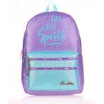 Kaukko K1571 Sparkle Duble Koyu Lila Sırt Çantası