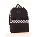 Kaukko K1629 Siyah Check Basic Colors Okul Sırt Çantası