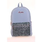 Kaukko K1649 Taşlı Gri Bright Sırt Çantası