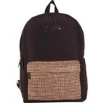 Kaukko K1716 Black Wicker Sırt Çantası