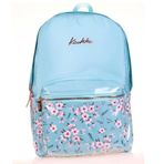 Kaukko K1733 Blue Soft Floral Sırt Çantası