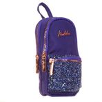 Kaukko K2556 Taşlı Lacivert Junior Bag Bright Kalem Çantası