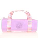 Kaukko K2597 Lilac Travel Double Stripe Kalem Çantası