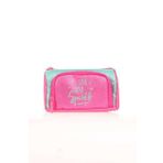 Kaukko K2617 Pink Green Sparkle Plump Kalem Çantası