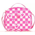 Kaukko K9017 Pink Heart Nature Soft Beslenme Çantası