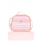 Kaukko K9041 Salmon Double Stripe Beslenme Çantası