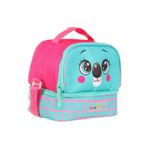 Kaukko Kids Iki Gözlü Isı Yalıtımlı Kız Çocuk Sevimli Koala Yeşil Beslenme Çantası