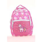 Kaukko Kids Simli Nakışlı Unicorn Pembe Kız Çocuk Okul Sırt Çantası
