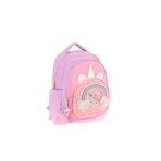 Kaukko Kids Simli Unicorn Desenli Kız Çocuk Dört Bölmeli Okul Çantası - L5212