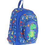Kaukko Kids Üç Gözlü (Erkek Çocuk) Okul Sırt Çantası (3D Dinazor Detaylı) - L5262