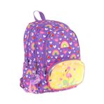 Kaukko Kids Üç Gözlü (Kız Çocuk) Okul Sırt Çantası (Flamingo Nakışlı Ve Baskılı) - L5226