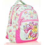 Kaukko Kids Yeşil Pembe Oyun Konsolu Kız Çocuk Okul Sırt Çantası - Pembe - Yeşil