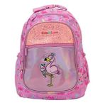 Kaukko L5094 Kids&Love Aynalı Taşlı Flamingo Sırt Çantası