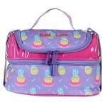 Kaukko L7069 Kids Love Ananas Rugan Hologram Beslenme Çantası