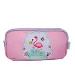 Kaukko L8112 Kids Love Layer Flamingo 3 Gözlü Kalem Çantası