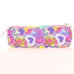 Kaukko L8191 Evolution Heart Kids 3 Bölmeli Kalem Çantası