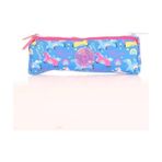Kaukko L8195 Evolution Unicorn Kids 3 Bölmeli Mavi Kalem Çantası
