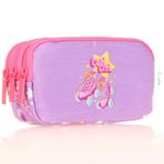 Kaukko L8199 Sweet Skate Lila Kids 3 Bölmeli Kalem Çantası