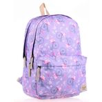 Kaukko Nature Lila Flamingo Kız Çocuk Okul Sırt Çantası