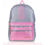 Kaukko Sparkle Sırt Çantası 19 Litre Kapasiteyle Günlük ve Okul Kullanımına Uygun Gri/Pembe