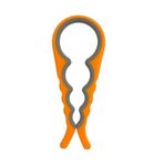 Kavanoz ve Şişe Açacağı – Turuncu Boy Ergonomik, Silikon Kaymaz Kavrama, Kavanoz ve Şişe Kapak