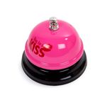 KAVİR Ring For A Kiss Masa Zili, Metal Resepsiyon Zili, Zil, Çan